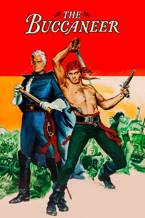 The Buccaneer (1958) - Premium Movie Poster
