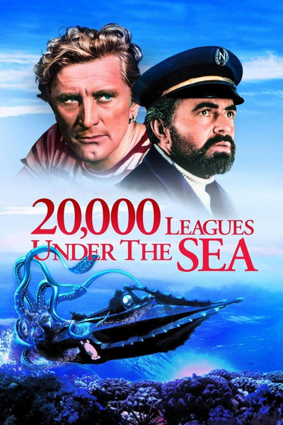 20,000 Leagues Under the Sea (1955) - Premium Movie Poster