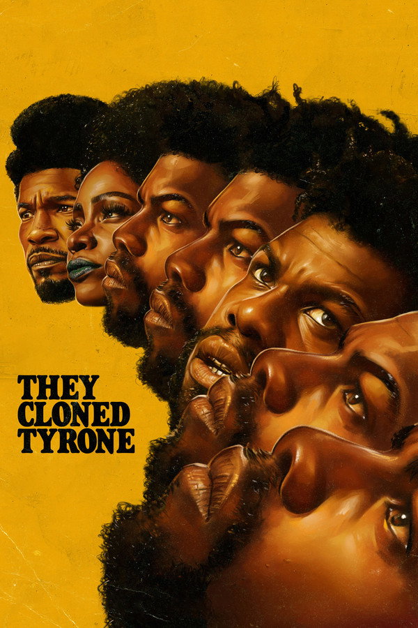 They Cloned Tyrone (2023) - Premium Movie Poster