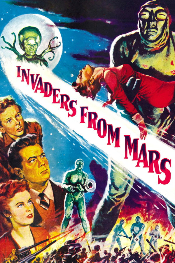 Invaders from Mars (1953) - Premium Movie Poster