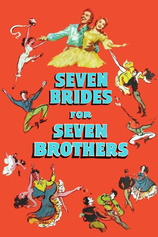 Seven Brides for Seven Brothers (1954) - Premium Movie Poster