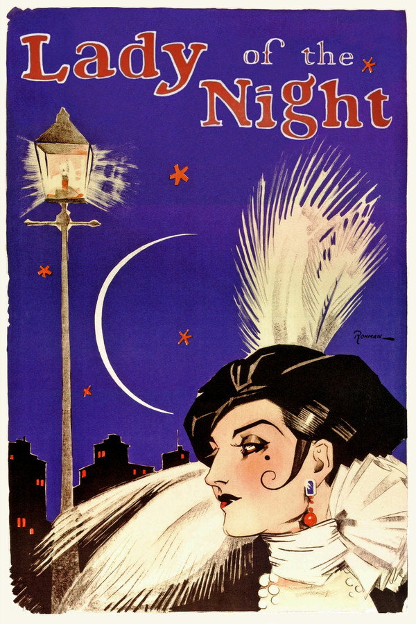 Lady of the Night (1925) - Premium Movie Poster