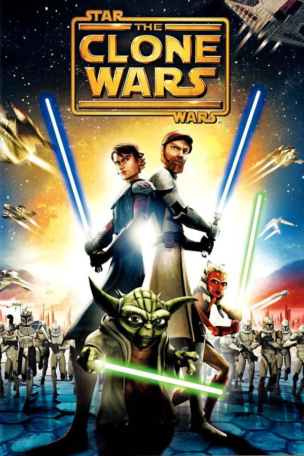 Star Wars: The Clone Wars (2008) - Premium Movie Poster