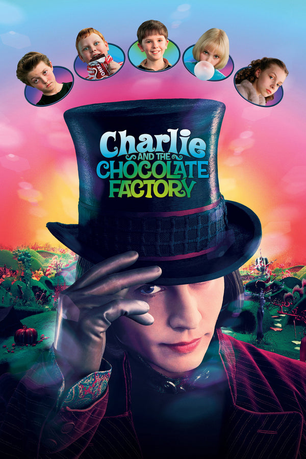 Charlie and the Chocolate Factory (2005) - Premium Movie Poster