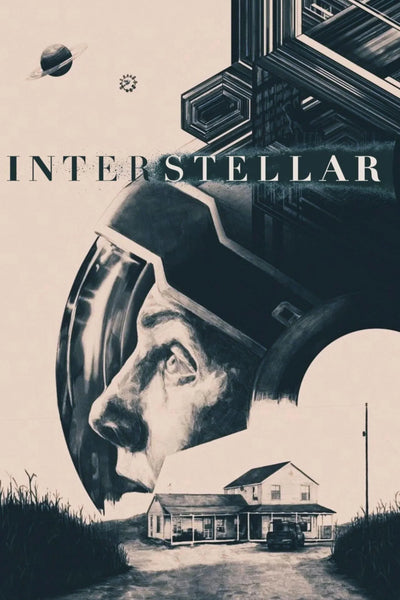 Interstellar (2014) Art Print: Explore The Cosmos - Premium Movie Poster