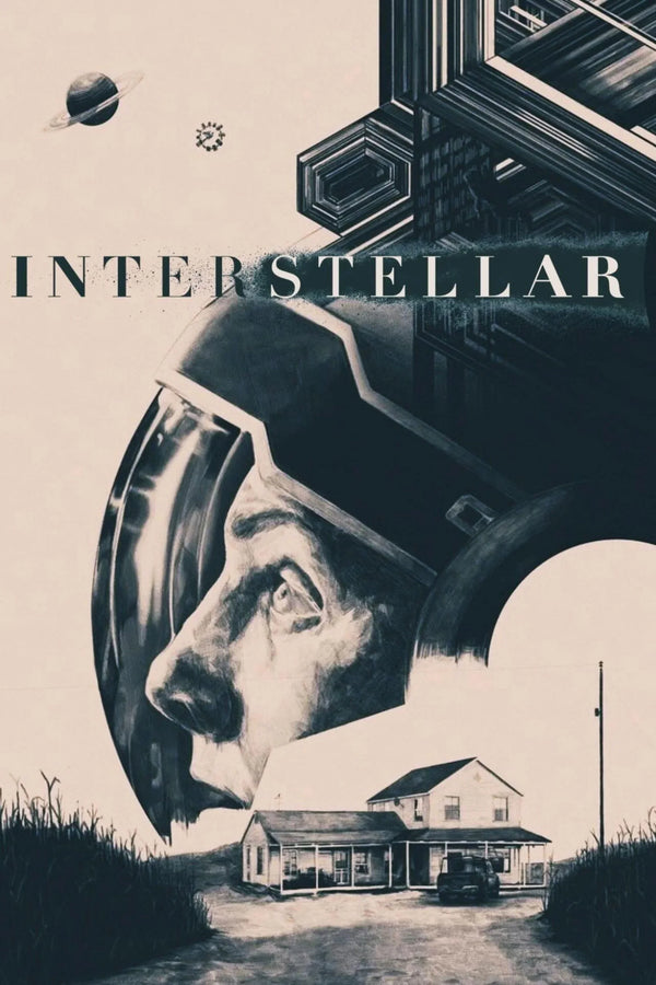 Interstellar (2014) Art Print: Explore The Cosmos - Premium Movie Poster