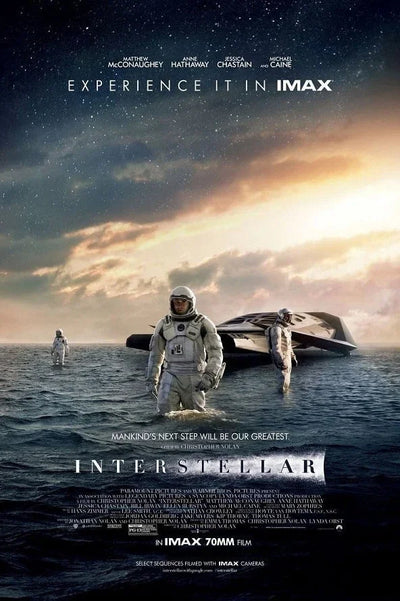 Interstellar (2014) Poster: Explore The Cosmos Wall Art - Premium Movie Poster