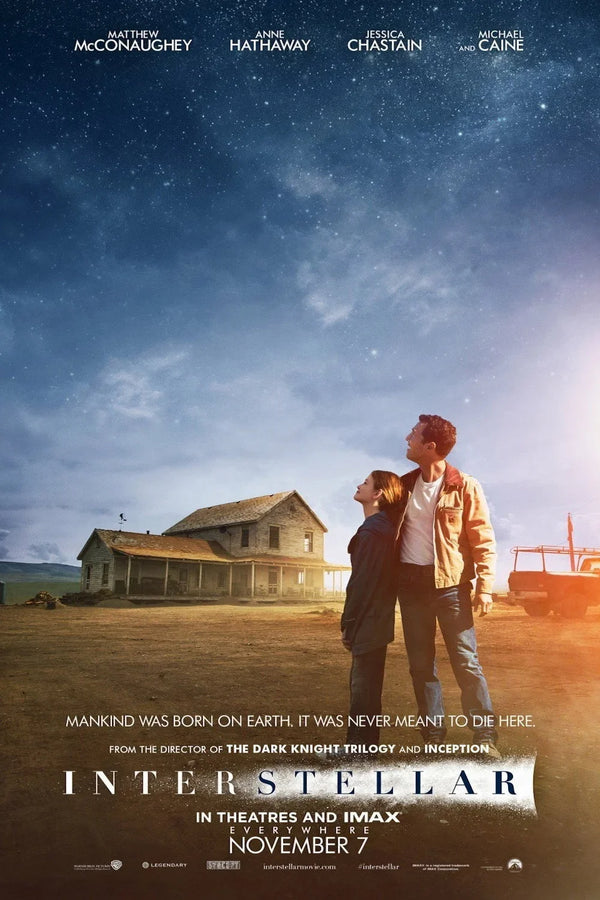 Interstellar (2014) Sci-Fi Poster - Premium Movie Poster