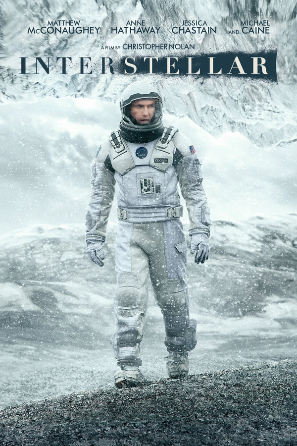 Interstellar 2014 Space Wall Art Print - Premium Movie Poster
