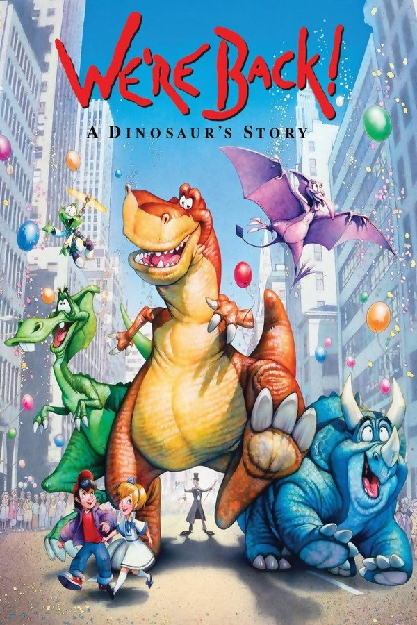 We're Back! A Dinosaur's Story (1993) - Premium Movie Poster