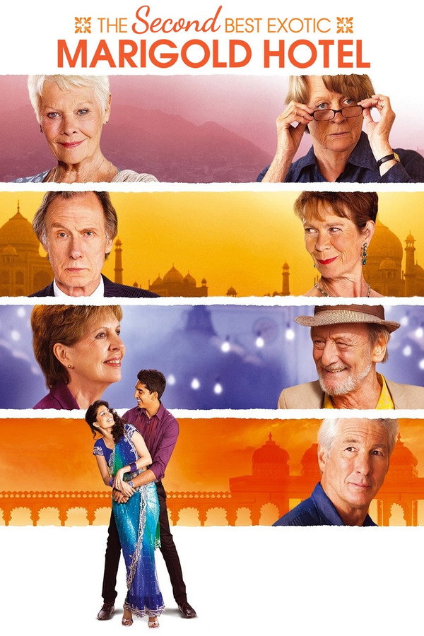 The Second Best Exotic Marigold Hotel (2015) - Premium Movie Poster