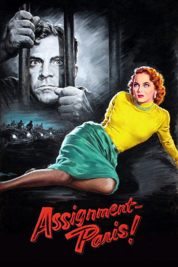 Assignment: Paris (1952) - Premium Movie Poster