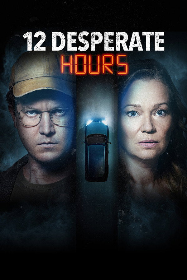 12 Desperate Hours (2023) - Premium Movie Poster