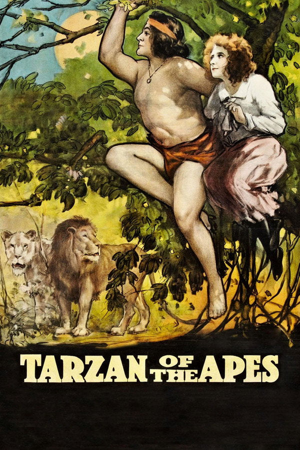 Tarzan of the Apes (1918) - Premium Movie Poster