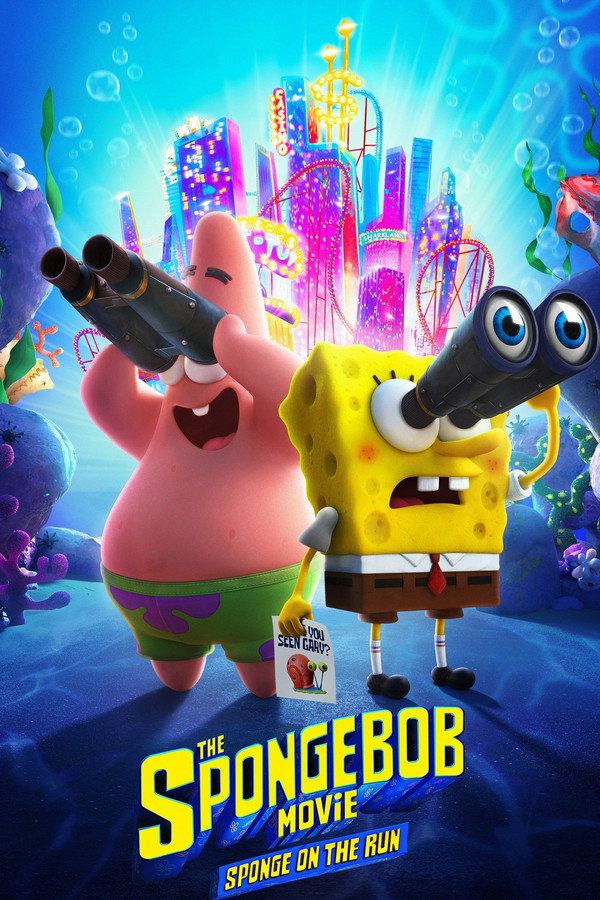 The SpongeBob Movie: Sponge on the Run (2021) - Premium Movie Poster