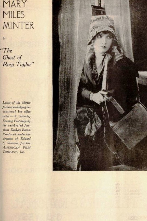 The Ghost of Rosy Taylor (1918) - Premium Movie Poster
