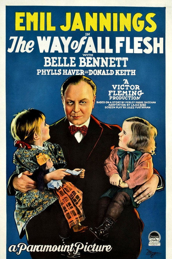 The Way of All Flesh (1927) - Premium Movie Poster