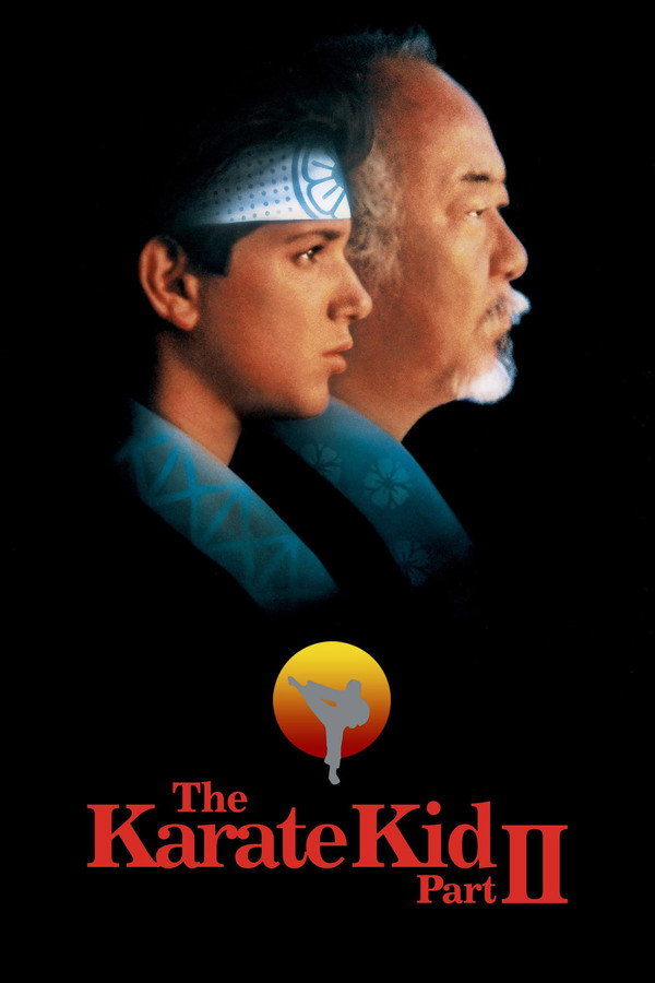 The Karate Kid Part II (1986) - Premium Movie Poster