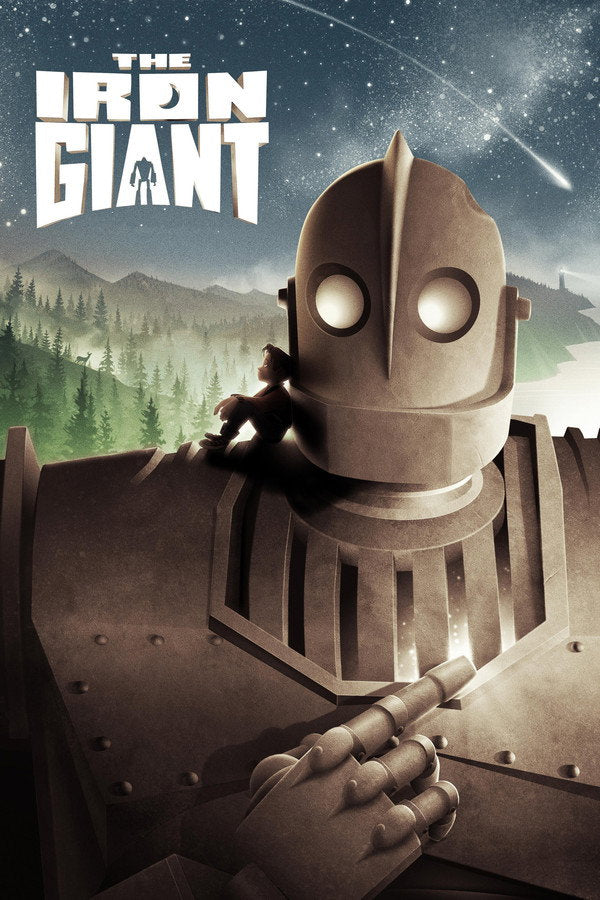 The Iron Giant (1999) - Premium Movie Poster