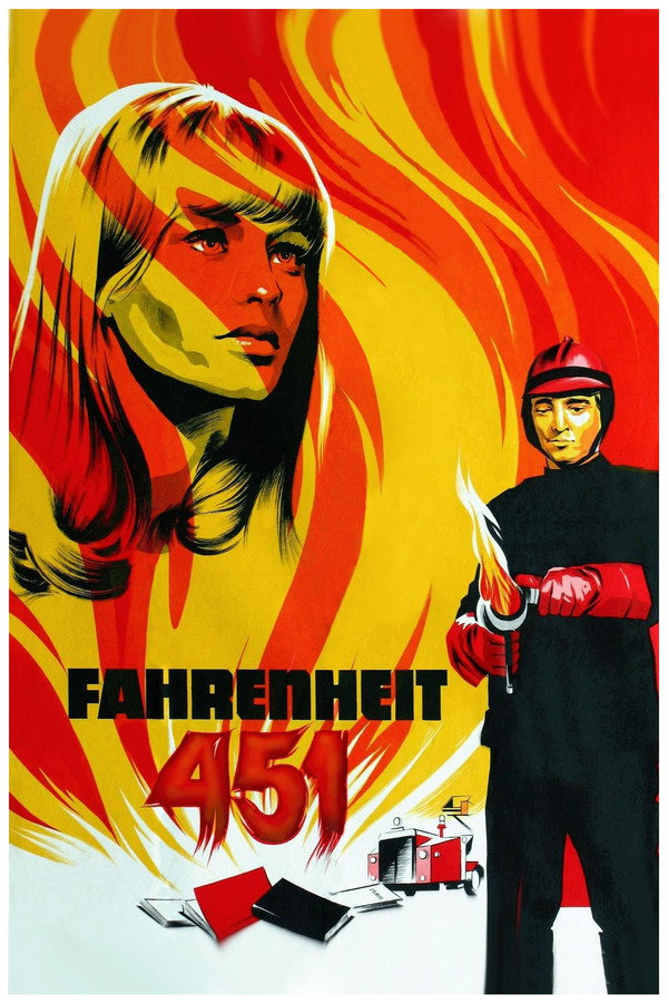 Fahrenheit 451 (1966) - Premium Movie Poster