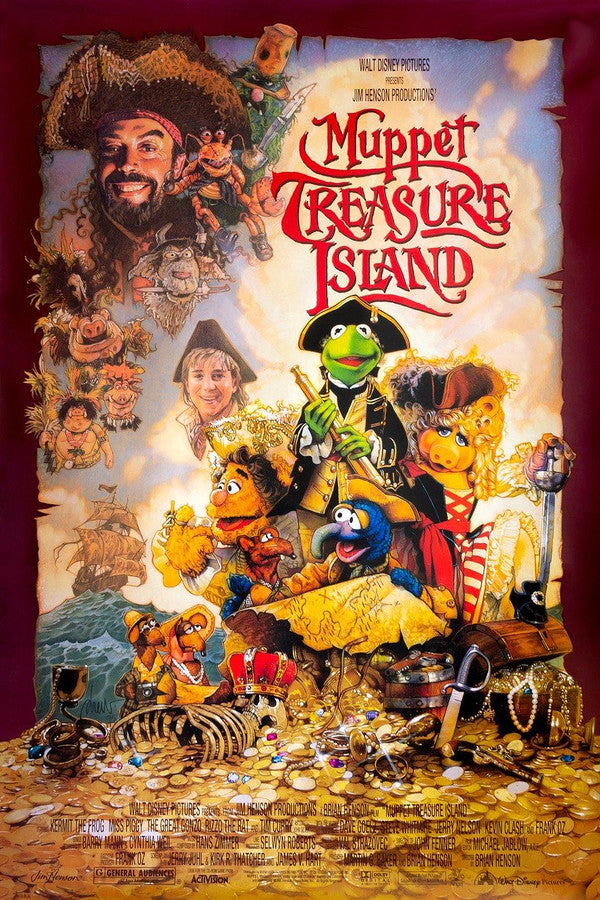 Muppet Treasure Island (1996) - Premium Movie Poster