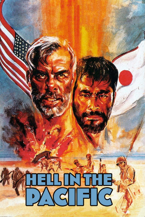 Hell in the Pacific (1968) - Premium Movie Poster