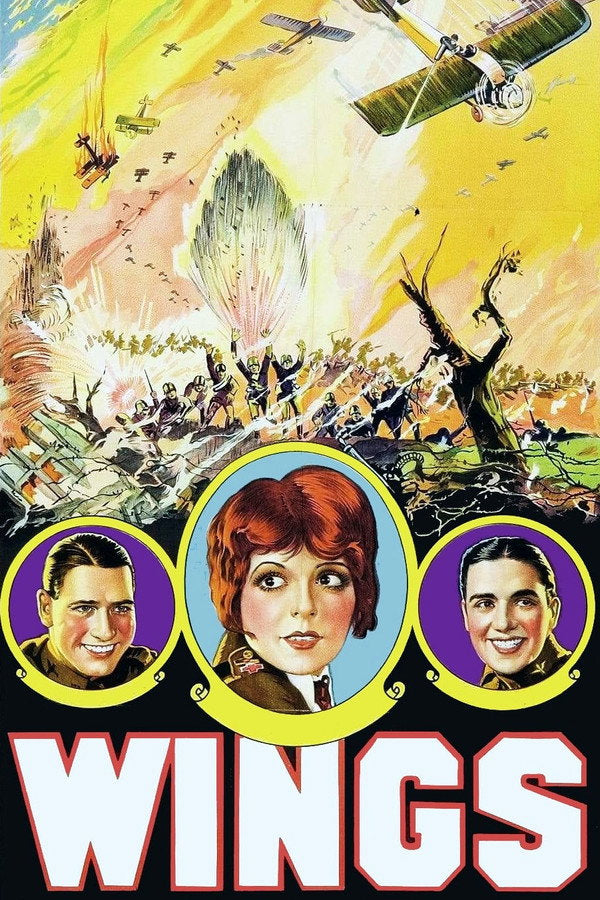 Wings (1929) - Premium Movie Poster