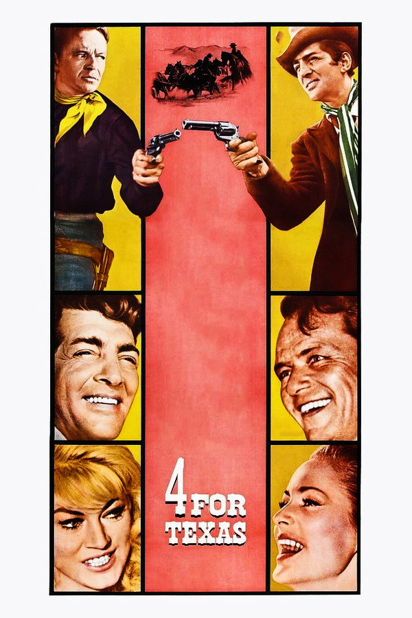 4 for Texas (1963) - Premium Movie Poster