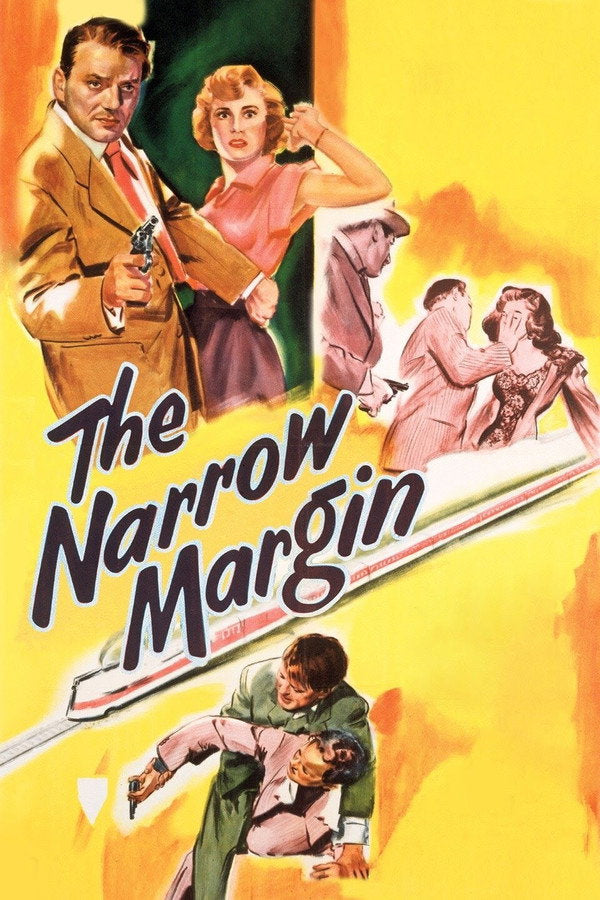 The Narrow Margin (1952) - Premium Movie Poster