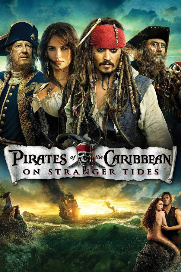 Pirates of the Caribbean: On Stranger Tides (2011) - Premium Movie Poster