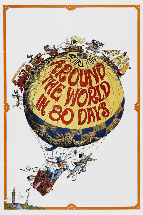 Around the World in 80 Days (2004) - Premium Movie Poster