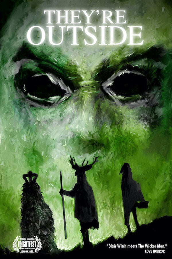 They're Outside (2021) - Premium Movie Poster