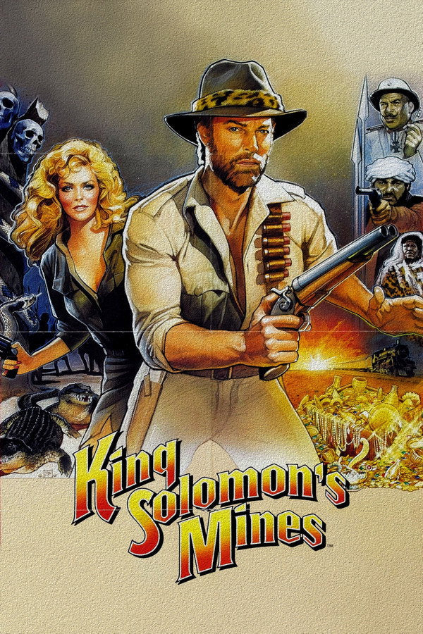 King Solomon's Mines (1985) - Premium Movie Poster