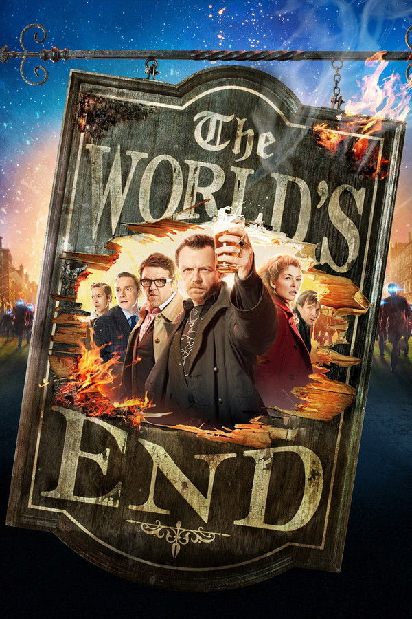 The World's End (2013) - Premium Movie Poster