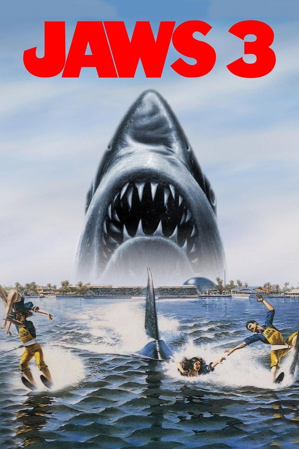 Jaws 3-D (1983) - Premium Movie Poster