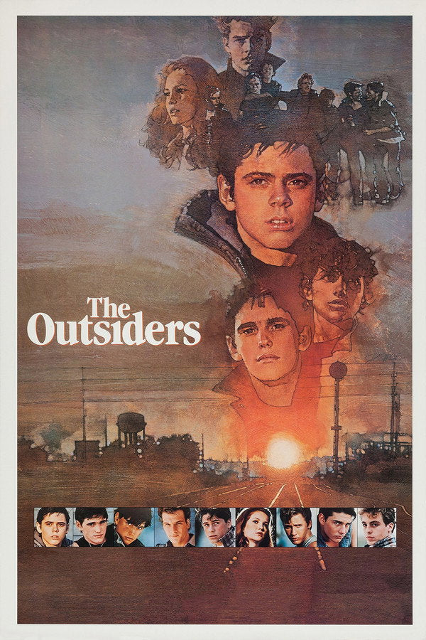 The Outsiders (1983) - Premium Movie Poster