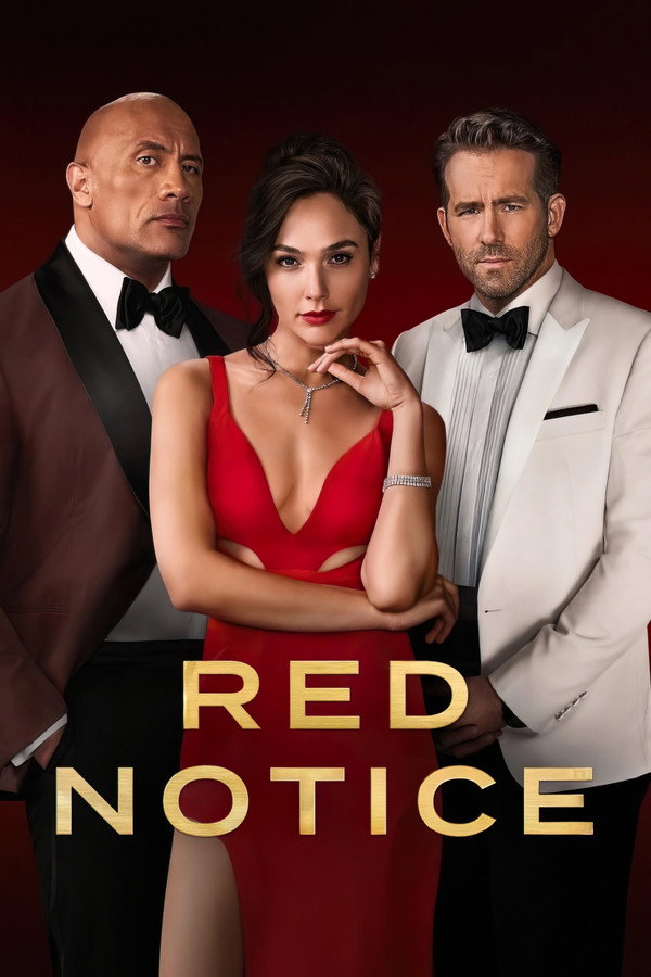 Red Notice (2021) - Premium Movie Poster