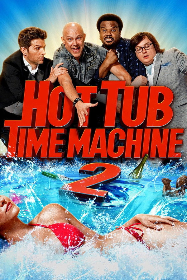 Hot Tub Time Machine 2 (2015) - Premium Movie Poster