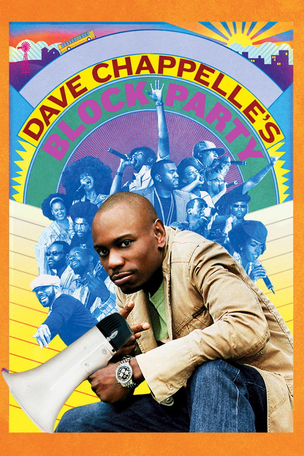 Dave Chappelle's Block Party (2006) - Premium Movie Poster