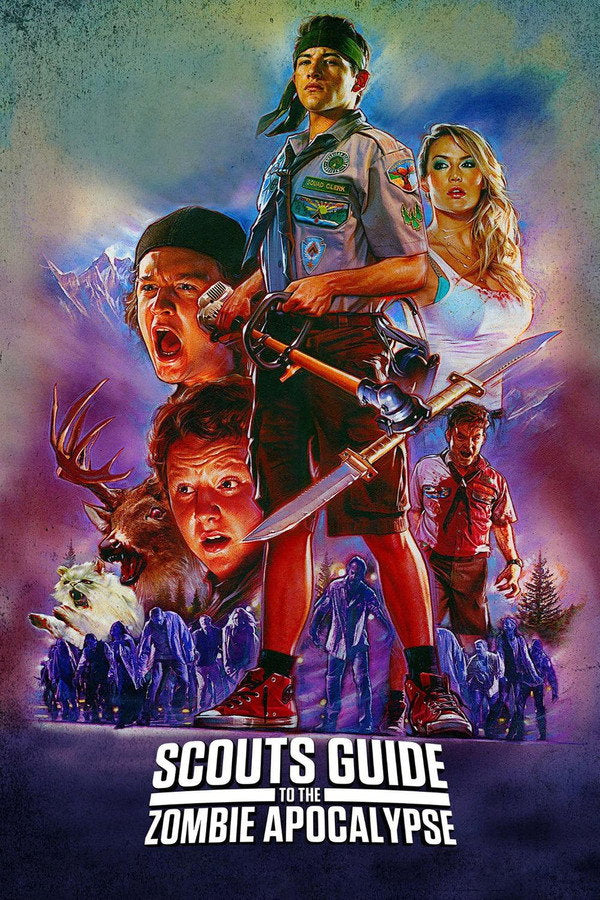 Scouts Guide to the Zombie Apocalypse (2015) - Premium Movie Poster