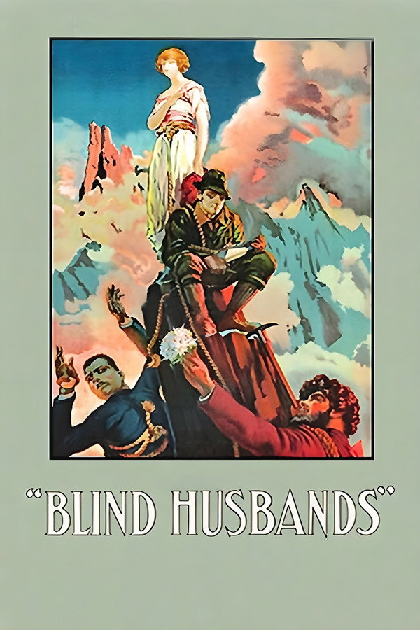 Blind Husbands (1919) - Premium Movie Poster