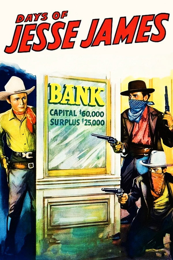 Days of Jesse James (1939) - Premium Movie Poster