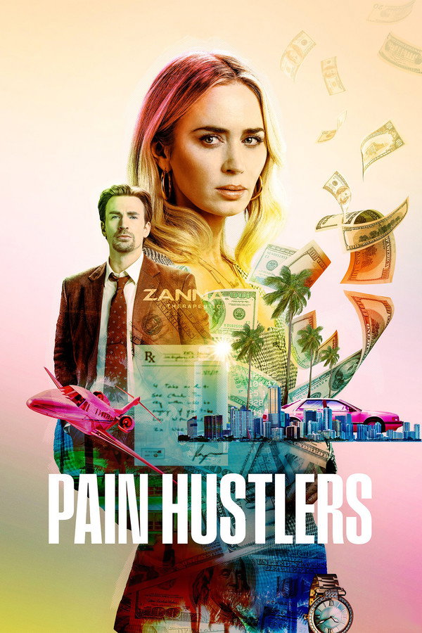 Pain Hustlers (2023) - Premium Movie Poster