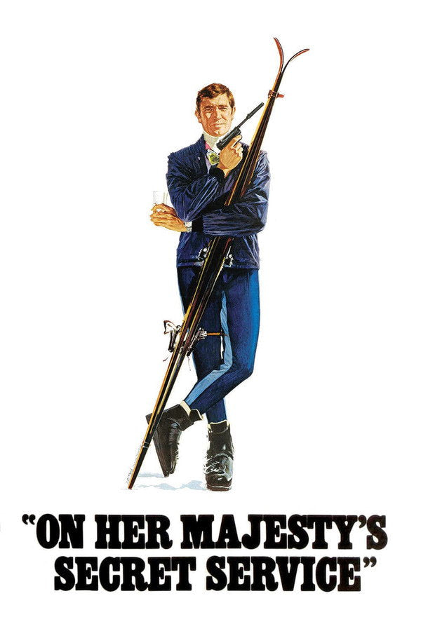 On Her Majesty's Secret Service (1969) - Premium Movie Poster
