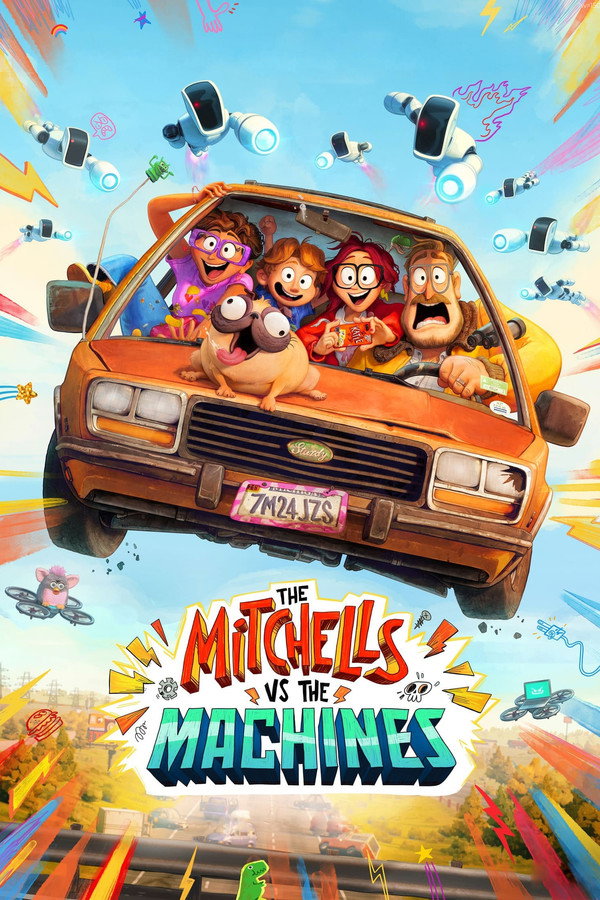 The Mitchells vs. the Machines (2021) - Premium Movie Poster