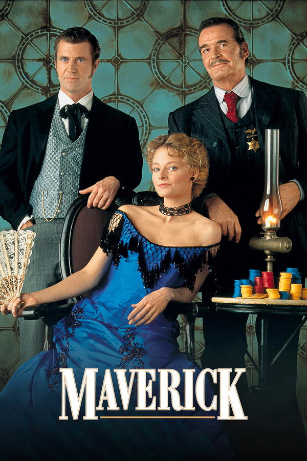 Maverick (1994) - Premium Movie Poster