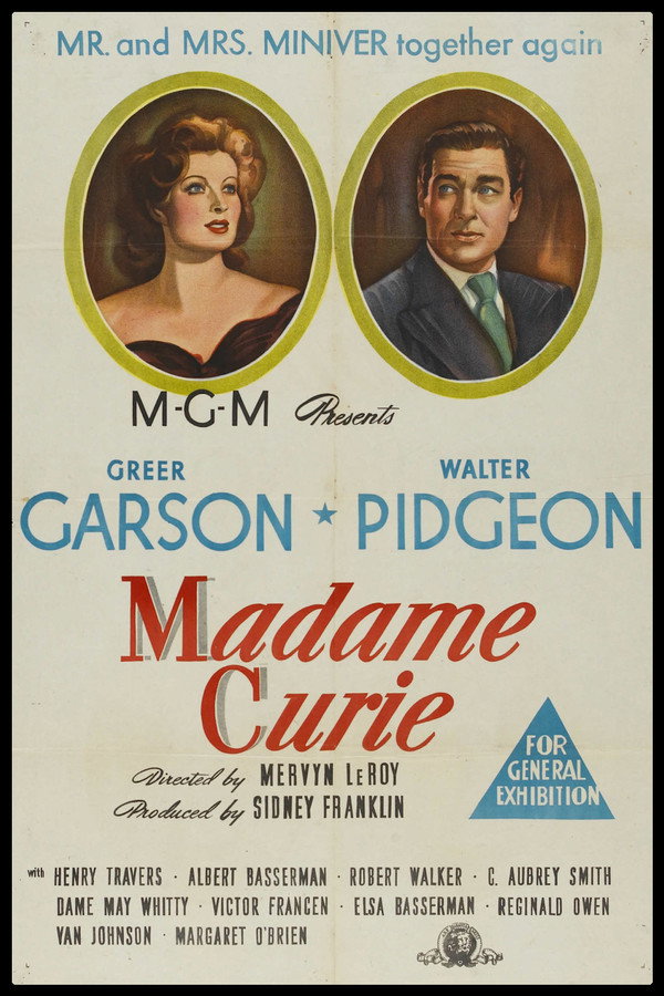 Madame Curie (1944) - Premium Movie Poster