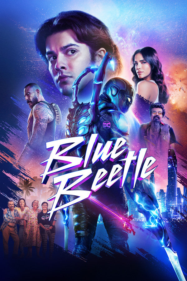 Blue Beetle (2023) - Premium Movie Poster