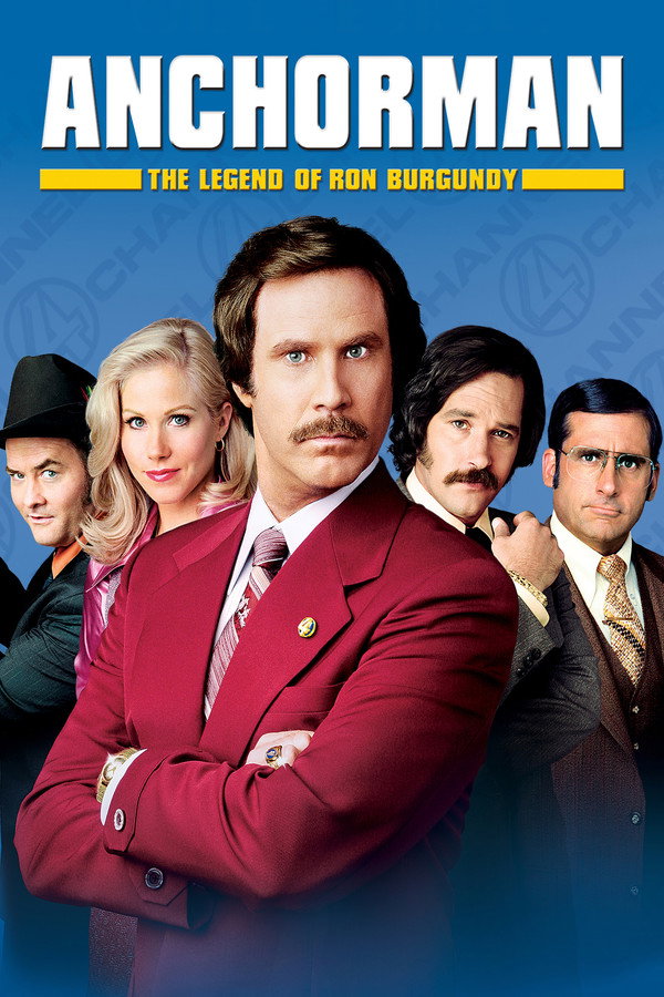 Anchorman: The Legend of Ron Burgundy (2004) - Premium Movie Poster