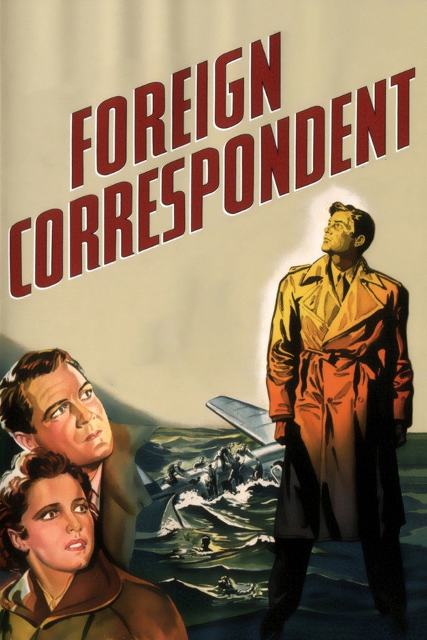 Foreign Correspondent (1940) - Premium Movie Poster